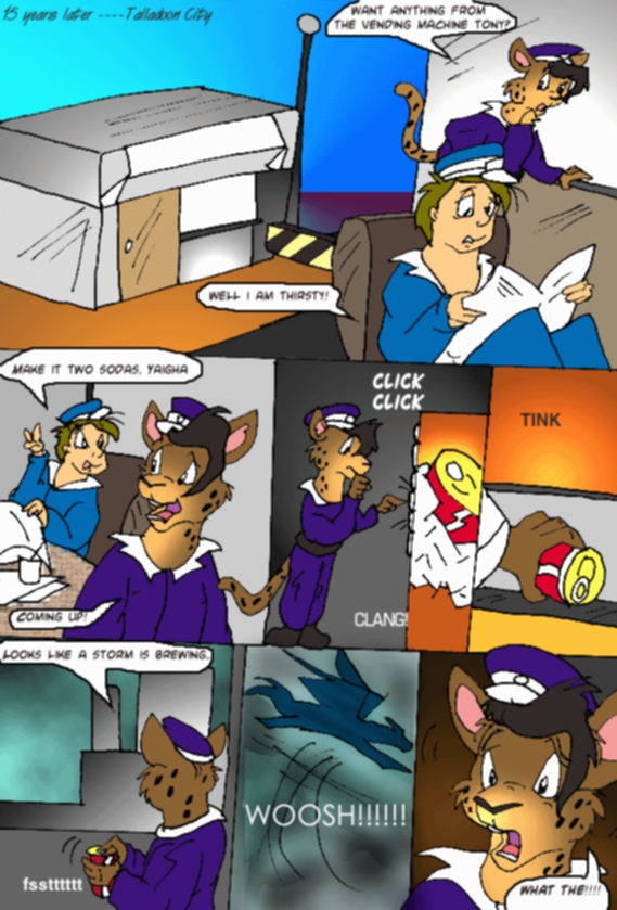 Furfire - Episode 2, Page 3: Escape