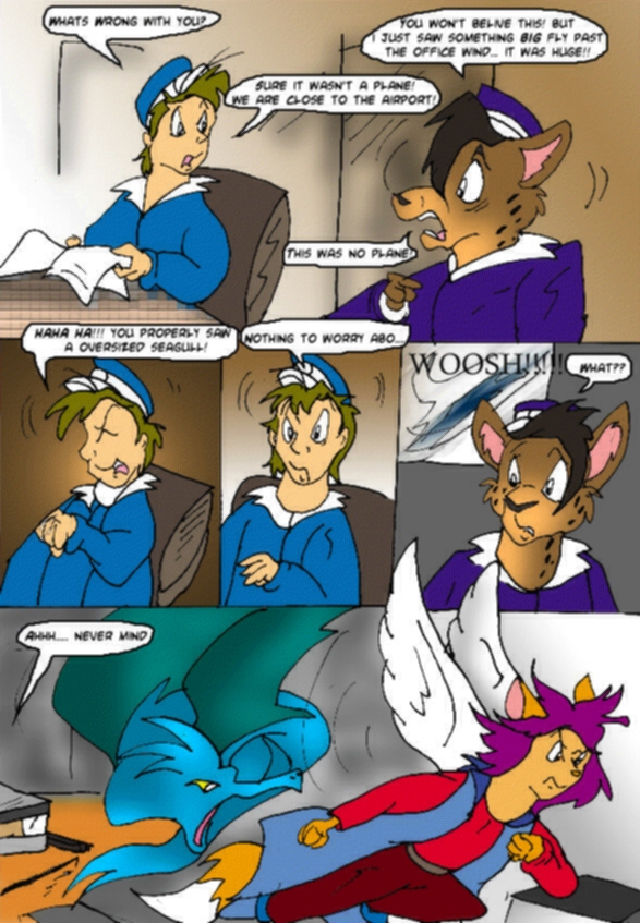 Furfire - Episode 2, Page 4: Escape