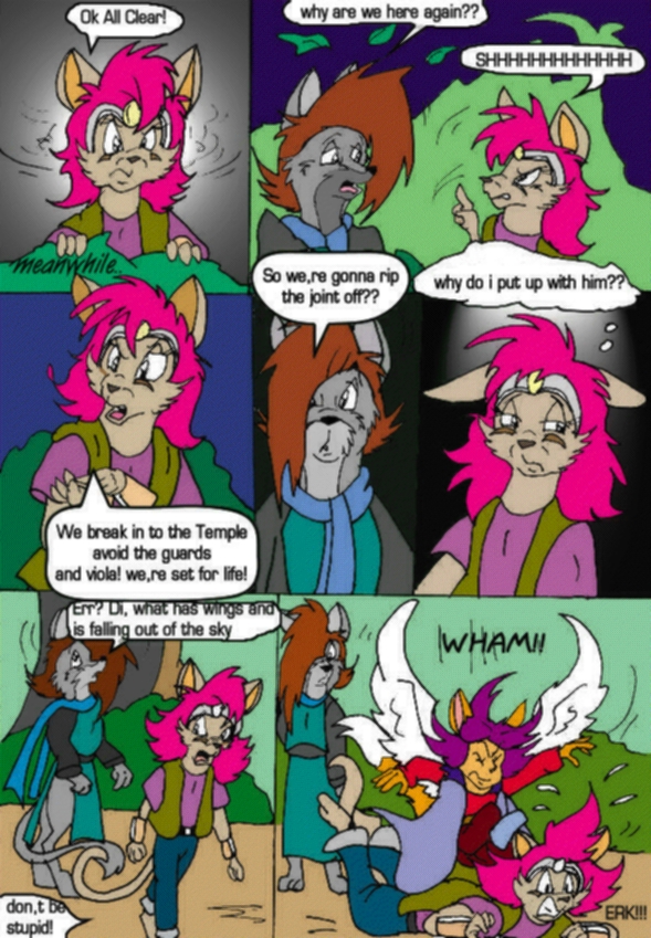 Furfire - Episode 2, Page 7: Escape