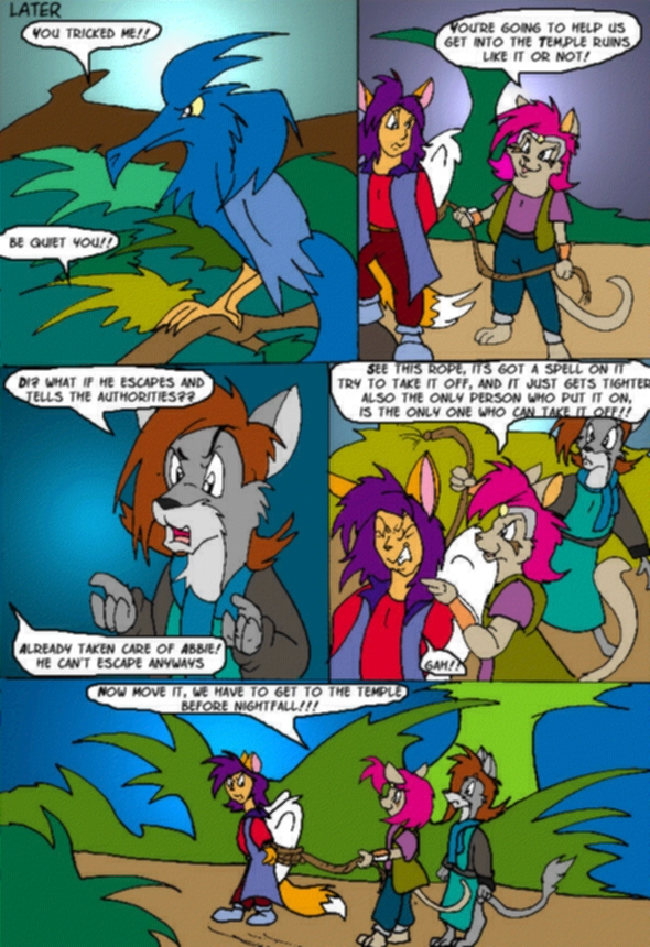 Furfire - Episode 2, Page 11: Escape