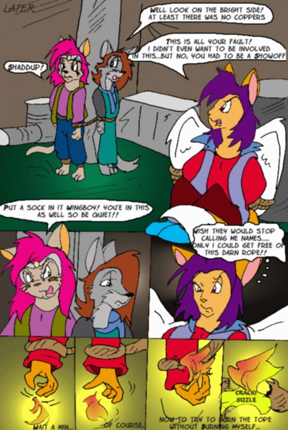 Furfire - Episode 2, Page 16: Escape