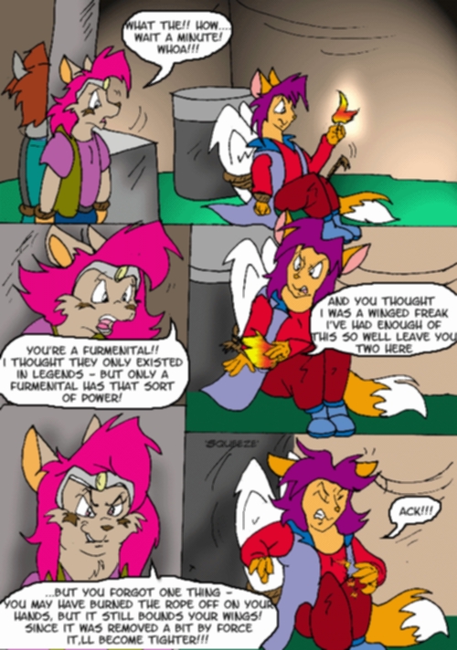 Furfire - Episode 2, Page 17: Escape