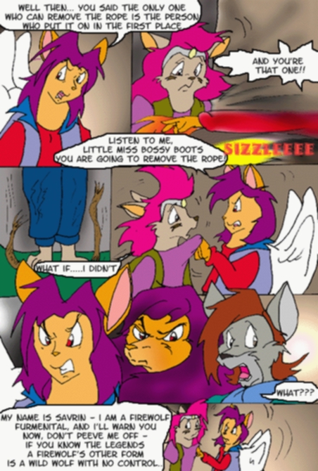 Furfire - Episode 2, Page 18: Escape