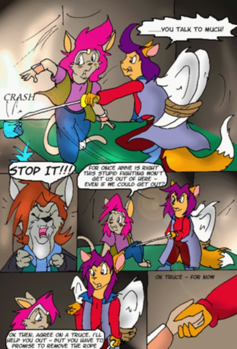 Furfire - Episode 2, Page 20: Escape