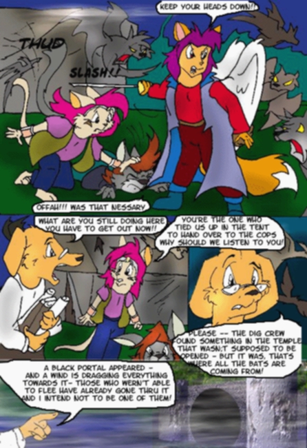 Furfire - Episode 2, Page 23: Escape