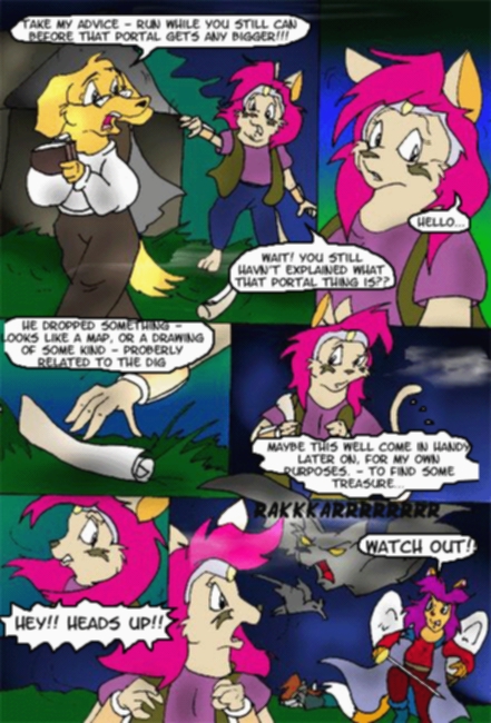 Furfire - Episode 2, Page 24: Escape